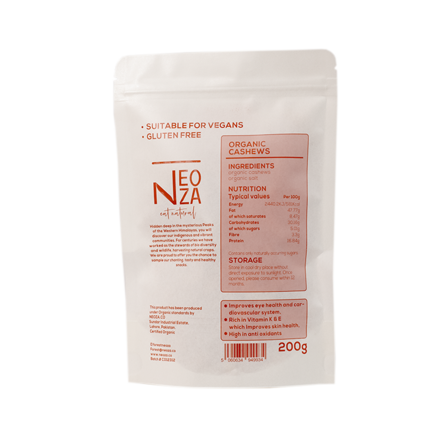 Roasted Salted Cashews (Kaju) – Fresh & Premium