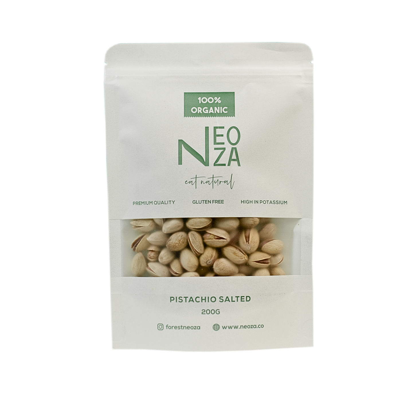 salted pistachios