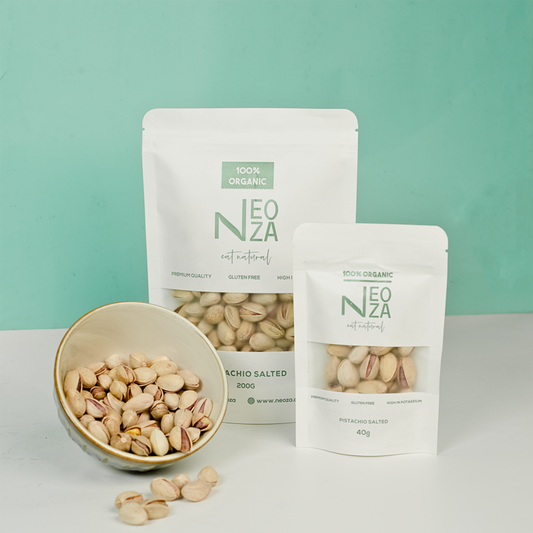 dry roasted & salted pistachios
